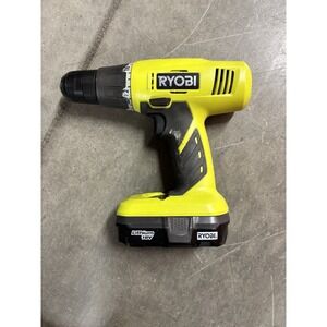 Ryobi P209 Handheld Power Drills Green with battery.
